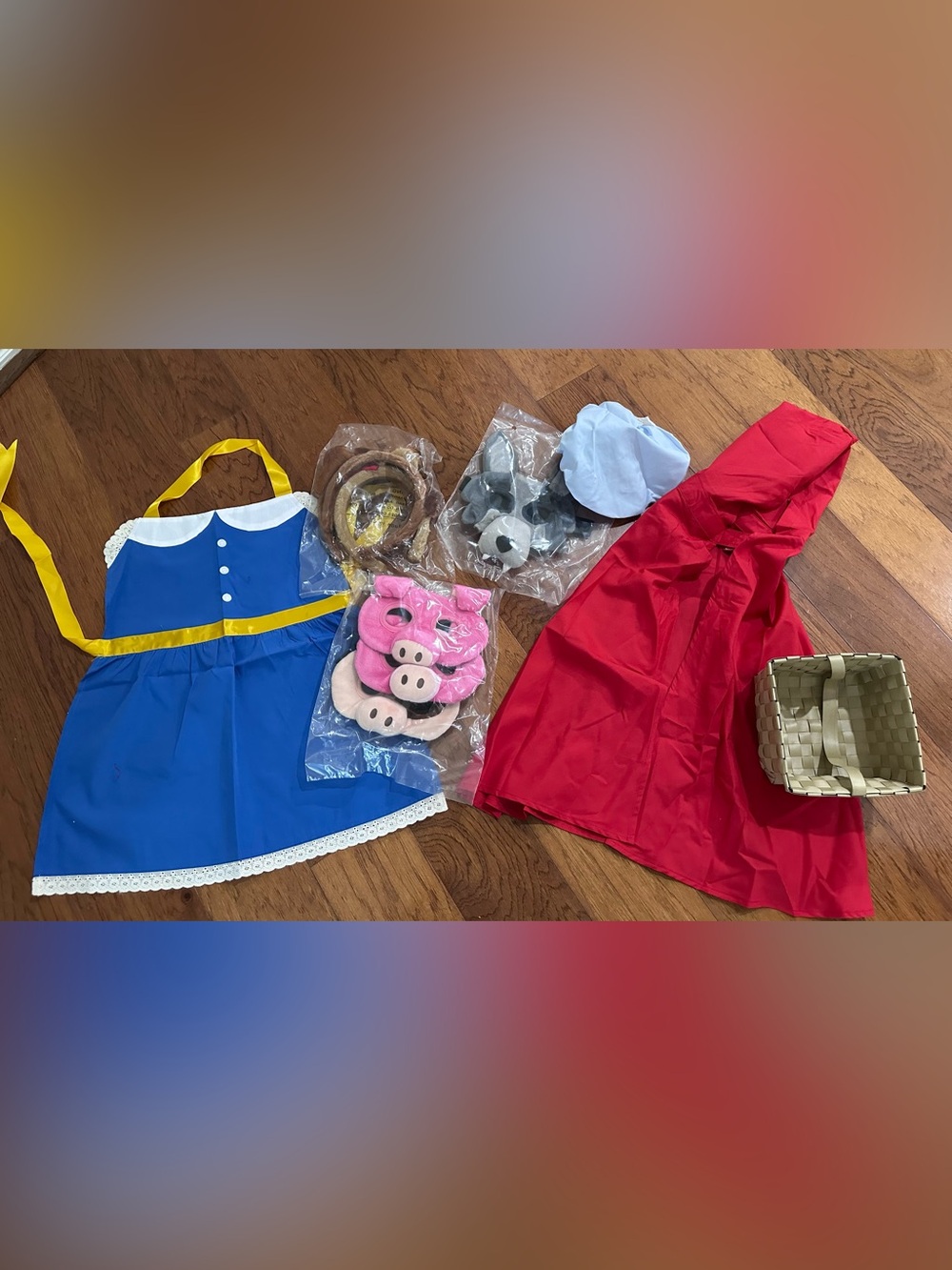 Lakeshore Learning Tell-A-Story Dress-Up Trunk (Item DD486) – Partial Set